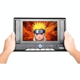 TV Portátil de 8,5" TFT LCD com Menu OSD TRC-130 - Preta Bivolt