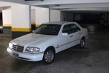 Vendo Mercedes C280 elegance, 1995, branca, blindada