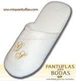 Pantuflas para Boda... Comodidad para tus inivitados