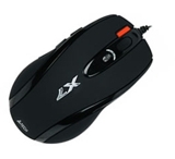 MOUSE USB A4TECH X-710FS OPTICO 2000DPI PRETO
