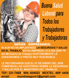 seguridad y salud en el trabajo