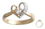 ANILLOS DE COMPROMISO EN ORO 18K