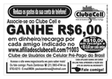 Redução tarifa telefonica p/ lojas, instituições, pessoas fisicas