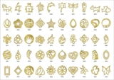 joyas en ORO solido 10K, 14K y 18K (colgantes y pendientes)