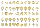 joyas en ORO solido 10K, 14K y 18K (colgantes y pendientes) - Todo - Barcelona