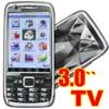 MP7 TV CELULAR MOBILE PHONE + FM GRÁTIS UM CARTÃO DE 1 GB E UMA BAT