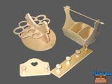 Aplicaciones, figuras, letras en MDF para manualidades y artesanías
