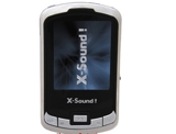 MP4 PLAYER X SOUND PLATINUM 2GB USB PRETO COM PRATA