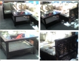 vendo juego de sala modular en rattan, juego de muebles en ratan
