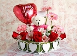 Florerias San Valentín día de los enamorados www.camelyfloreria.com