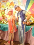 Personagem, Animador fantasiado Sportacus, LazyTown, Disney, Minnie