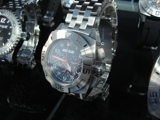 Watch-DEEP BLUE MASTER TIMER CHRONOGRAPH 200M STEEL BRACELET-