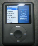 MP3/MP4 TIPO IPOD 16GB