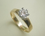 Anillos de Compromiso en oro 18 kilates...directo de Taller