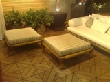 DECK DE MADEIRA MODULAR SOB BASE PLÁSTICA - Arizona - Miami
