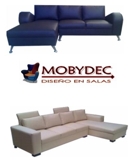 Salas en Esquina PROMOCION $ 3790 solo de MOBYDEC, puff, sala 