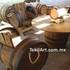 Muebles de jardín hechos con madera de barril de roble (TekilArt)