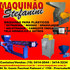 MAQUINAS RECICLAGEM DE PLASTICO  EXTRUSORA  MOINHO GRANULADOR  AGLU