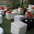 Decoracion lounge, puff para eventos