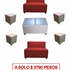Salas lounge, sillon lounge, venta de salas lounge, sofa loung, puf - Jalisco - Guadalajara