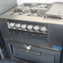 cocina 4 platos .con horno y churrasquera