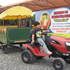 Vendo Tractor corta pasto con trencito para niños