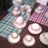 Chávenas de café e pires em porcelana Limoges