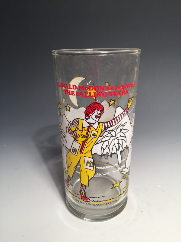 McDonald’s Ronald McDonald Glass East Village Vintage Collective