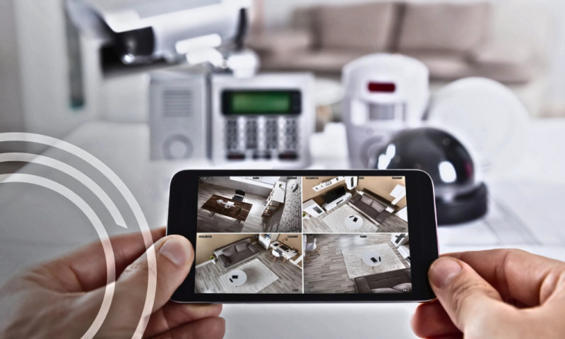 Home security monitoring and equipment