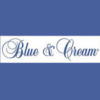 Blue & Cream