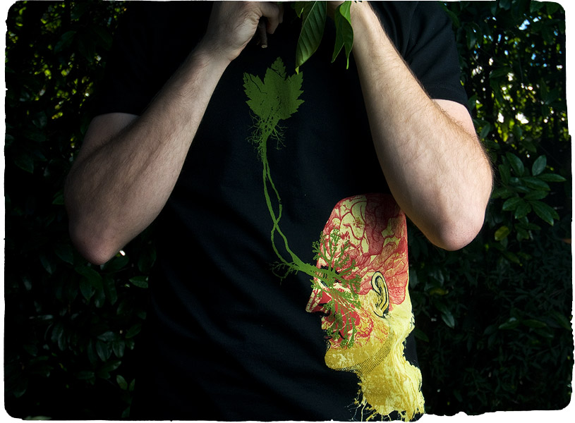 Leaves emerge t-shirt (complex roots, leaf)