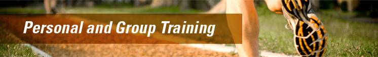 Personal and Group Training Header