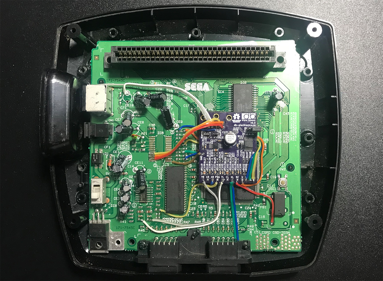 Sega Triple Bypass First install!