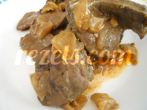 receta de hígado encebollado por Elena