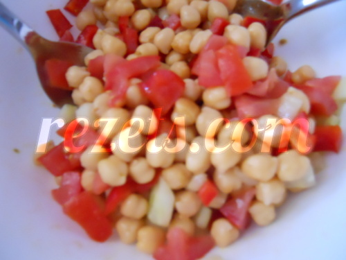 receta de ensalada de garbanzos por Elena
