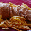 receta de lomo de cerdo en salsa de cebolletas por arctarus