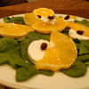 receta de ensalada de naranja y espinacas por Elena