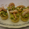 receta de volovanes de aguacate y gambas por inma
