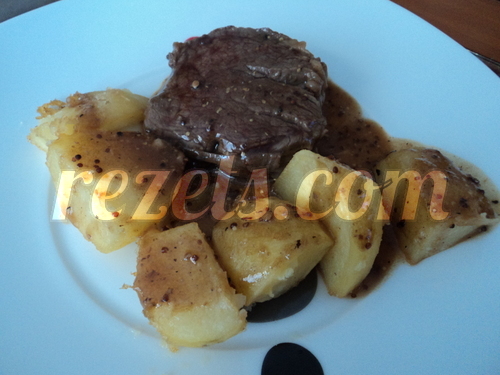 receta de medallones de ternera en salsa de wisky por atunara