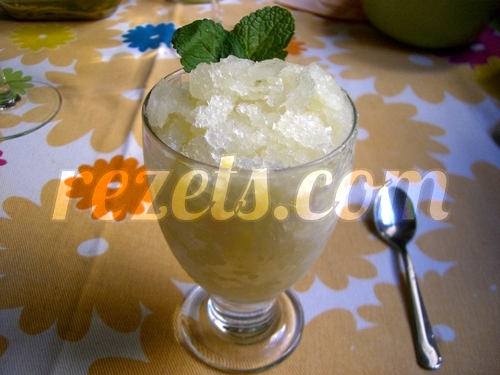 receta de sorbete de limón por arctarus