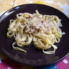 Tallarines-al-roquefort-con-bacon