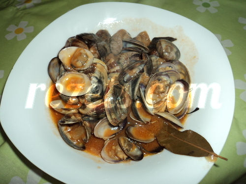 receta de almejas a la marinera por atunara
