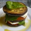 receta de torre de berenjenas, tomate y mozarella por arctarus