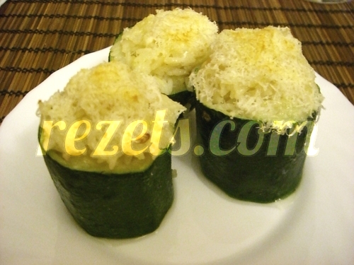 receta de minicalabacines rellenos de arroz por arctarus