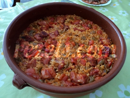 receta de arroz al horno con costilla de cerdo por atunara