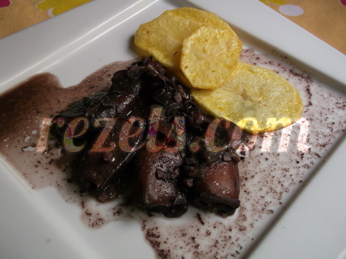 receta de chipirones al vino tinto por arctarus