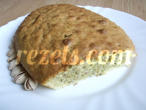 receta de bizcocho de pistachos por inma