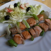 receta de brochetas de salmón por inma