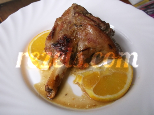 receta de cordero asado a la naranja por atunara