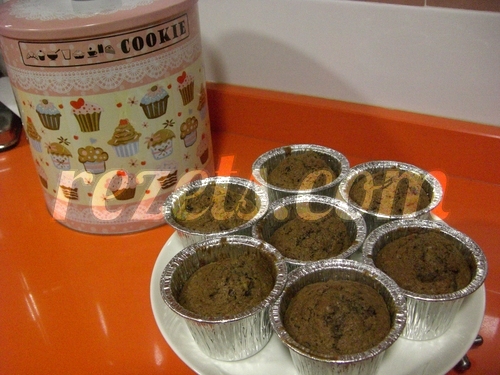 receta de magdalenas de chocolate y nueces por toscallita